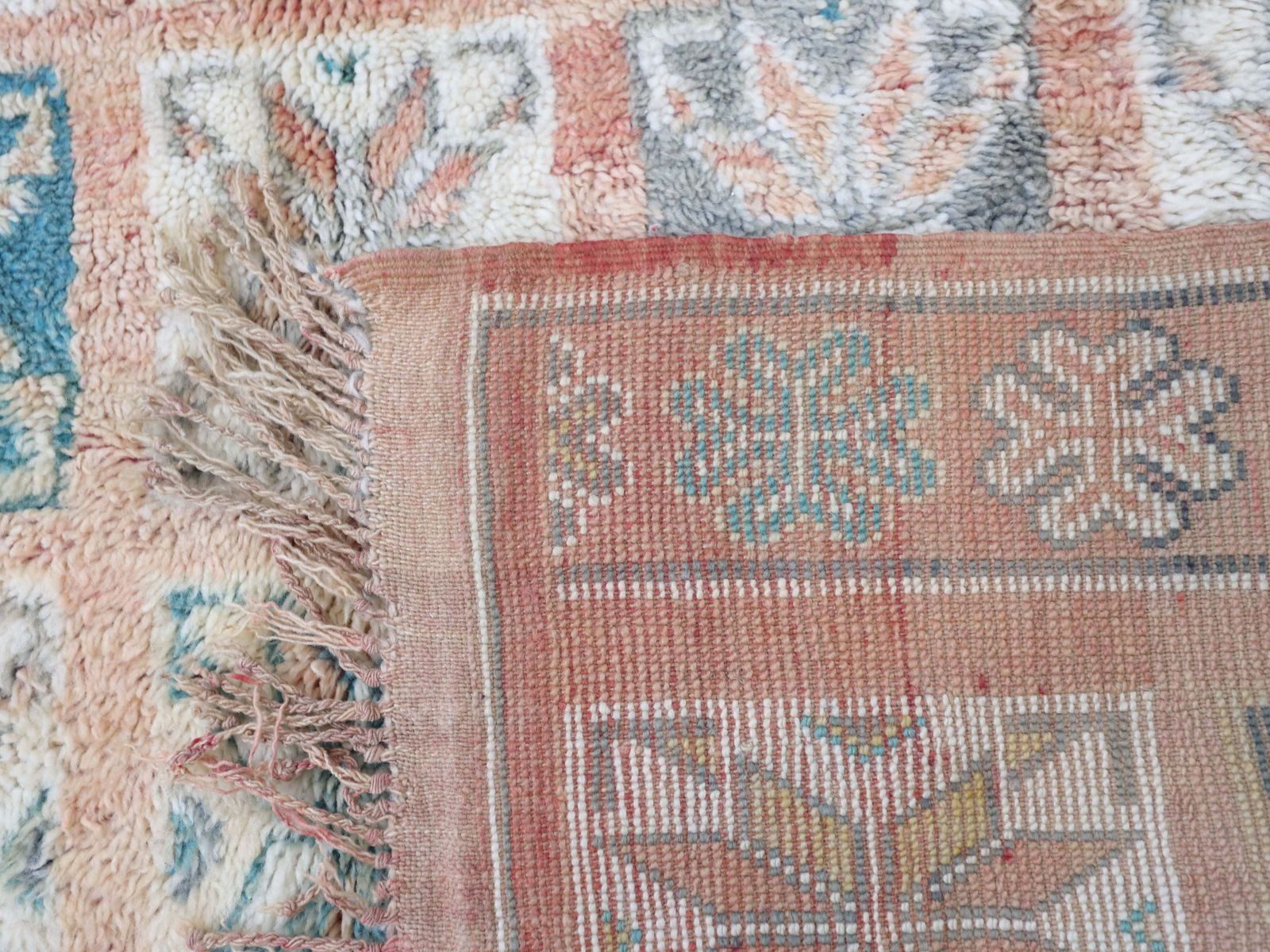 Kalismo Vintage Moroccan Rug 5'5" X 8'1" photo vintage