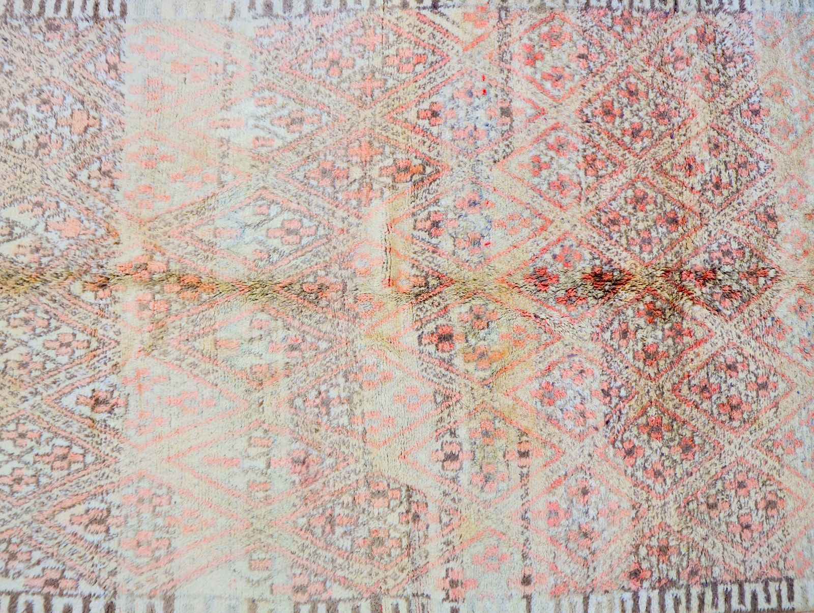 Hizal Vintage Moroccan Rug 5'1" X 9'3" photo furniture