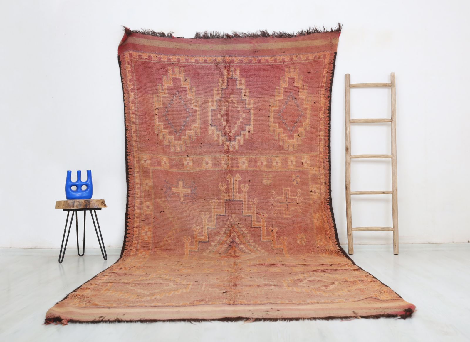 Asafu Vintage Moroccan Rug 5'4" X 12'3"