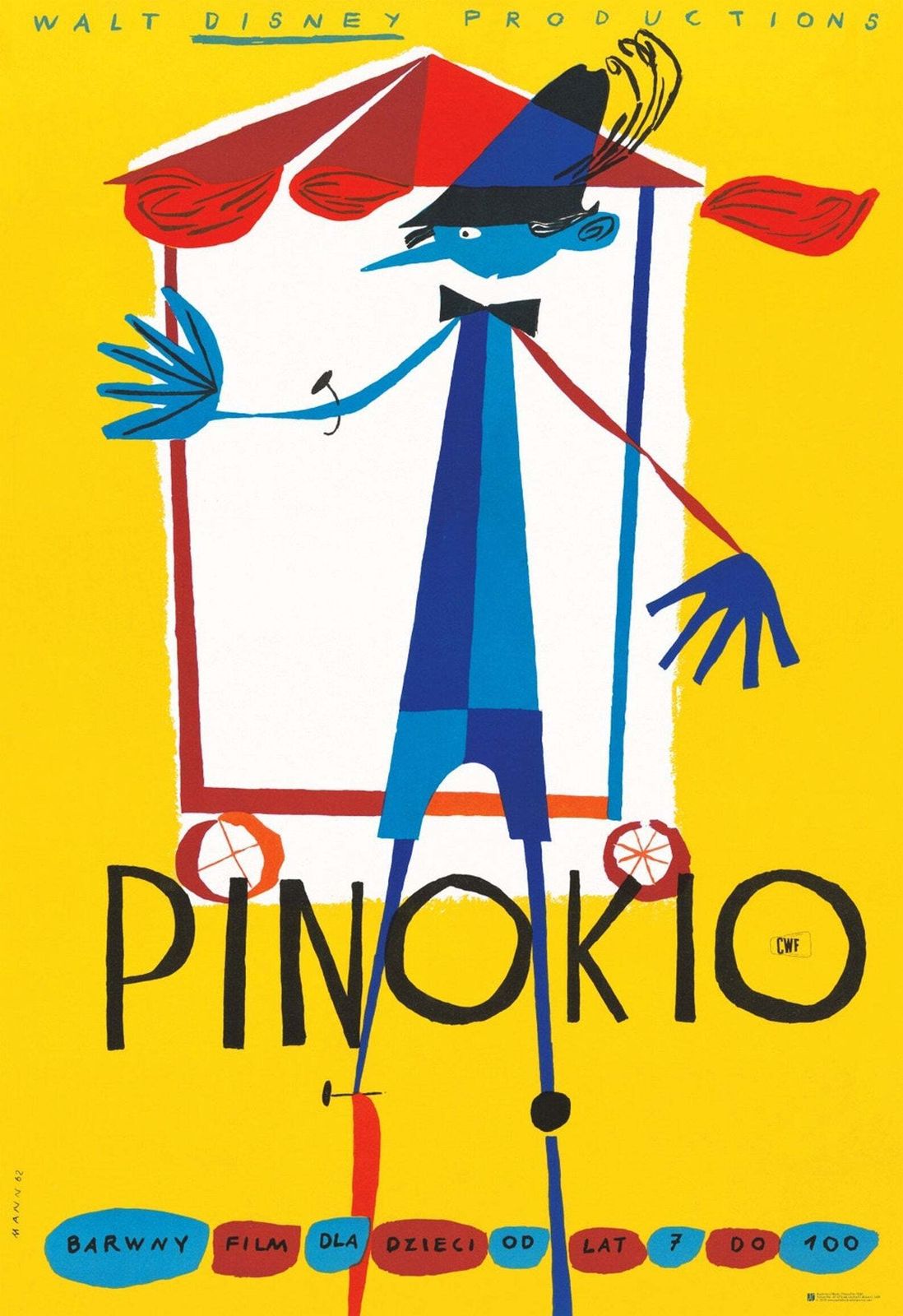 Pinocchio Polish Poster