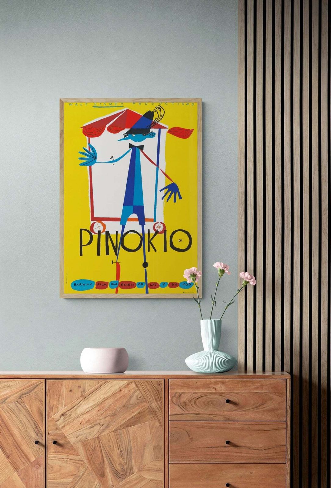 Pinocchio Polish Poster photo furniture