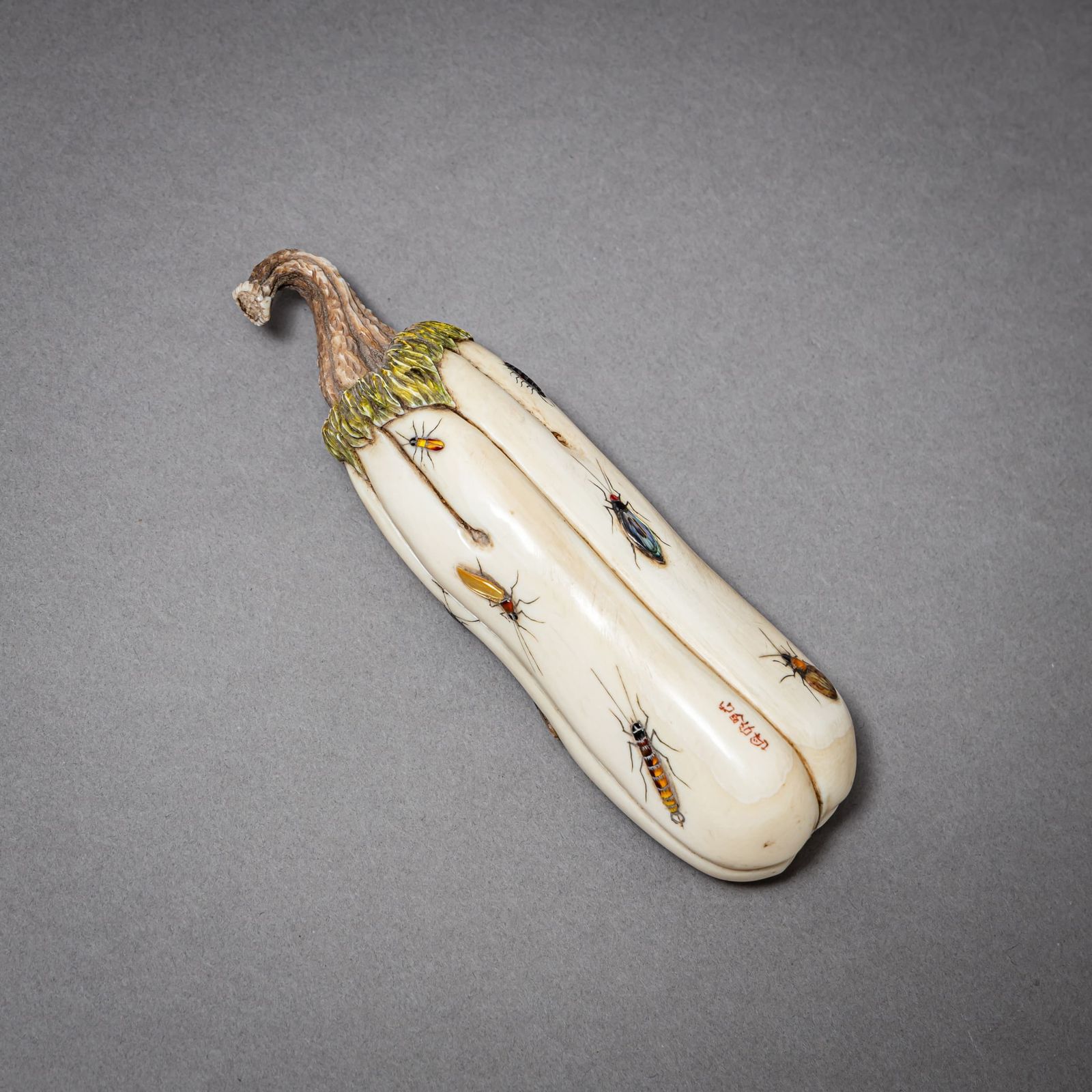 Collection Of 23 Shibayama Objects, Japan, Meiji Period, Late 19th Century photo vintage