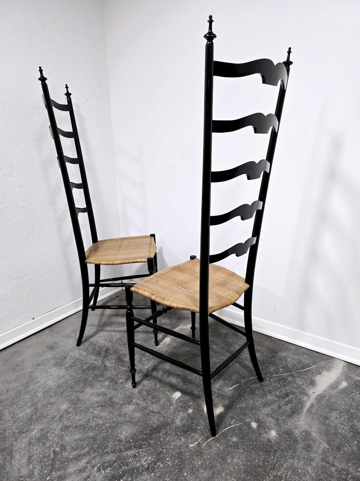 Paolo Buffa Ladder Chairs For Chiavari, Italy 1950s photo buy