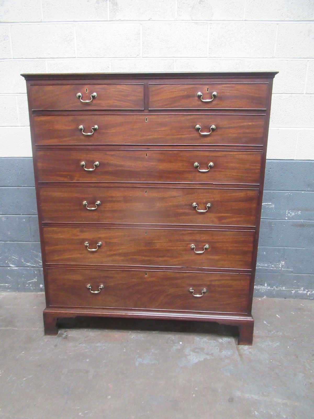 Tall Late   Georgian Period     Slim Size Chest Of Drawers photo furniture