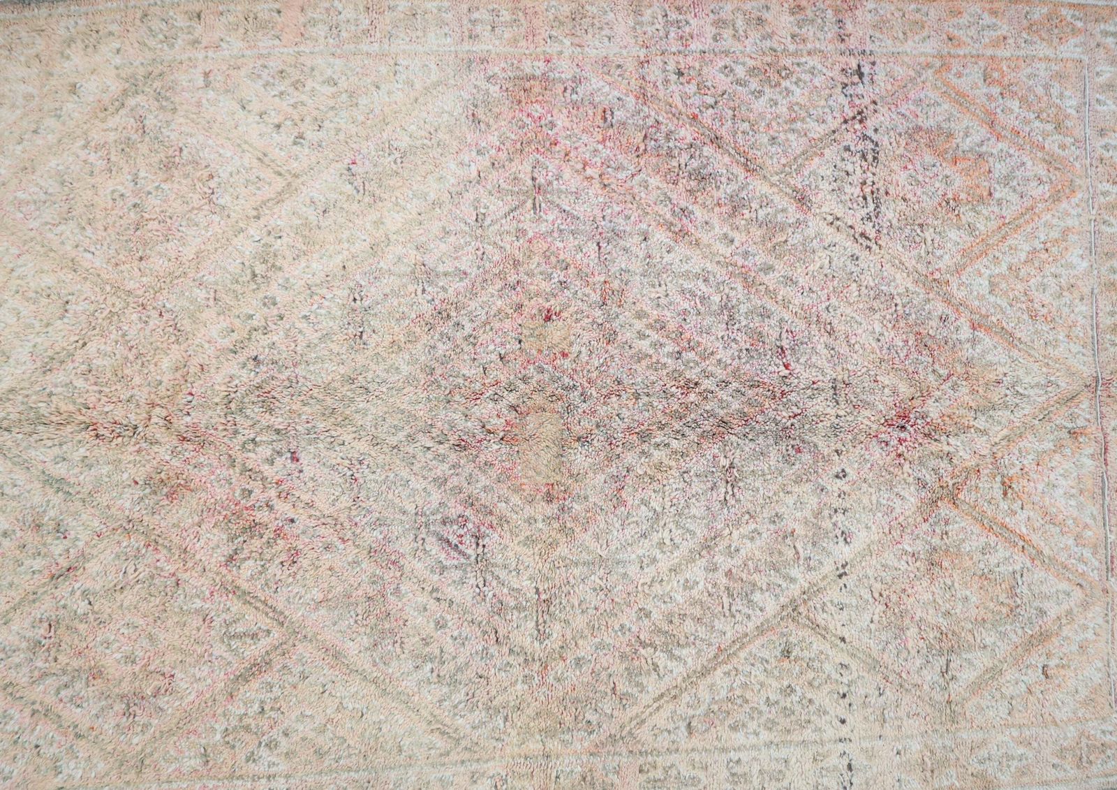 Asayl Vintage Moroccan Rug 6'7" X11'1" photo furniture