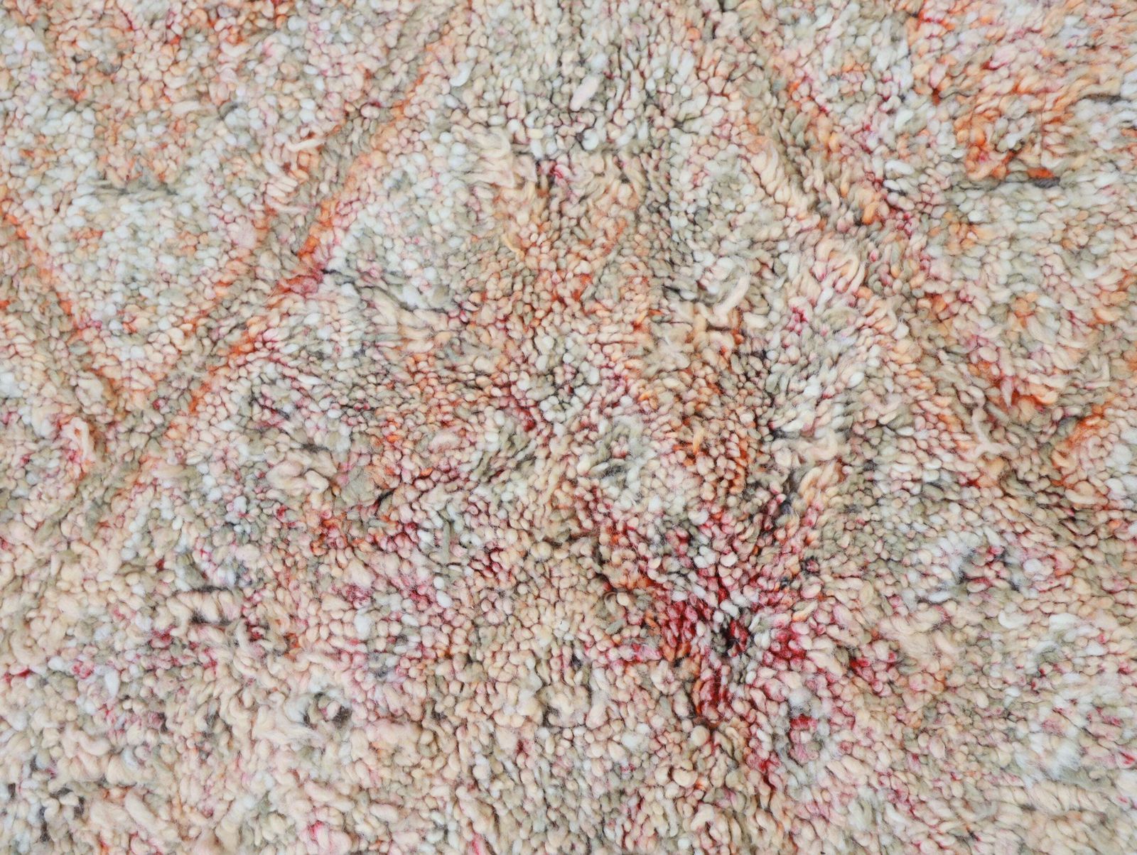 Textiles Asayl Vintage Moroccan Rug 6'7" X11'1" photo
