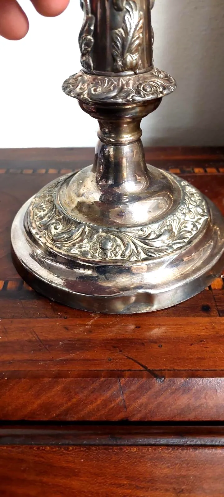 Antique Candlesticks Pair Of Silver Candlesticks First Half 900 photo buy