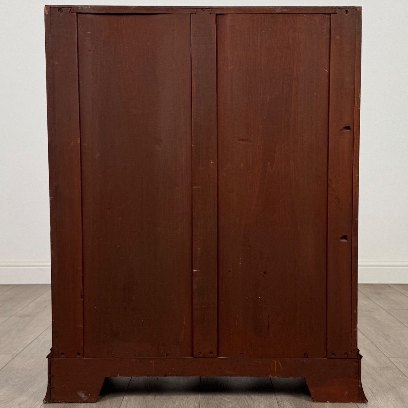 Antique 20th Century Fine Quality Bureau In Mahogany photo vinterior