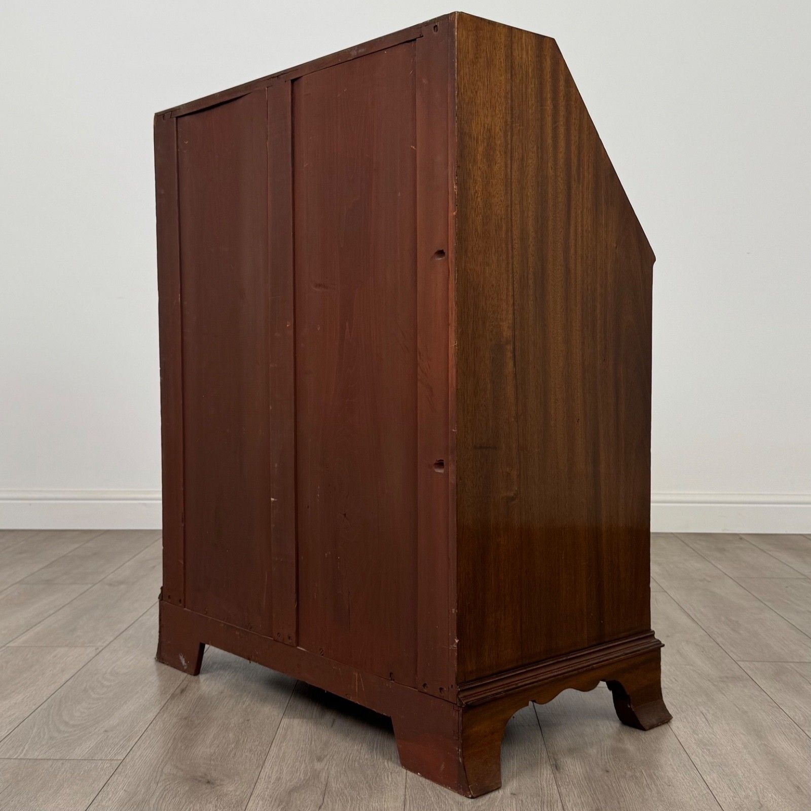 Antique 20th Century Fine Quality Bureau In Mahogany photo buy