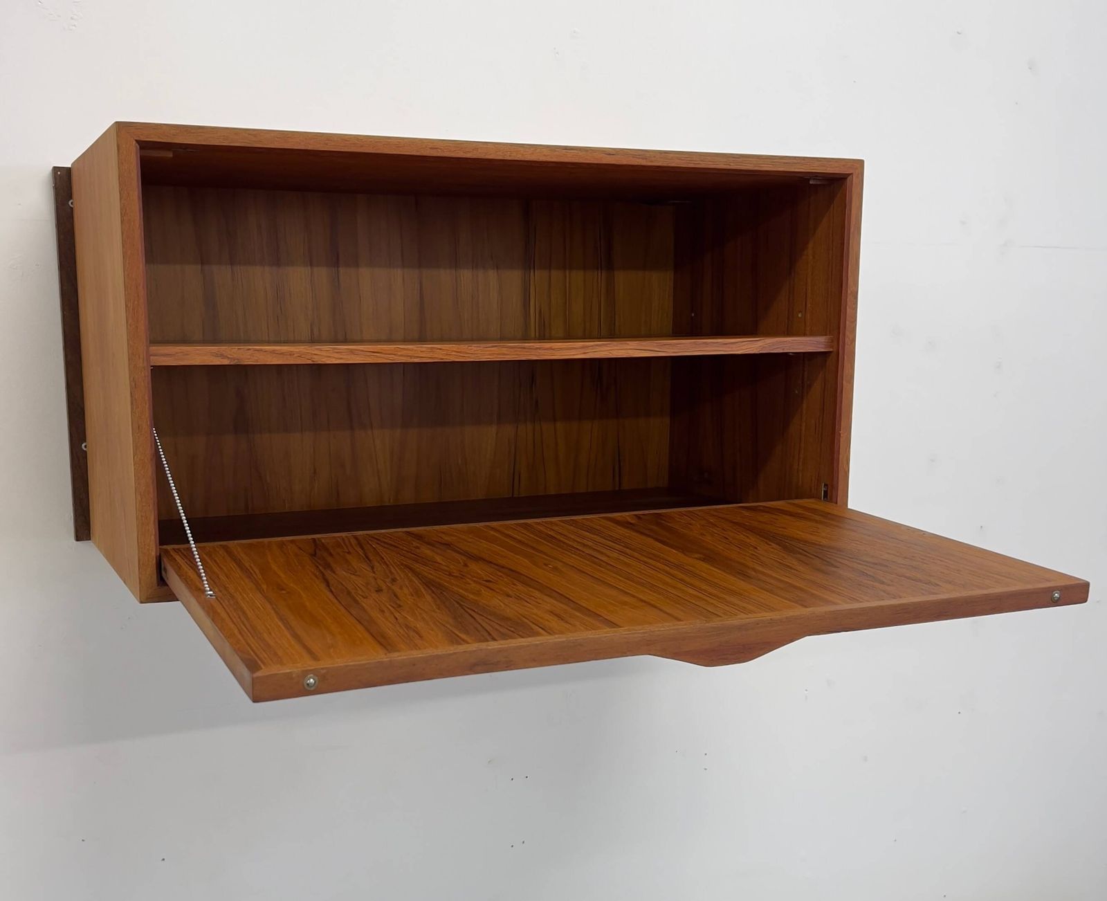 Teak Wall Cabinet By Poul Cadovius For Cado. photo Furniture
