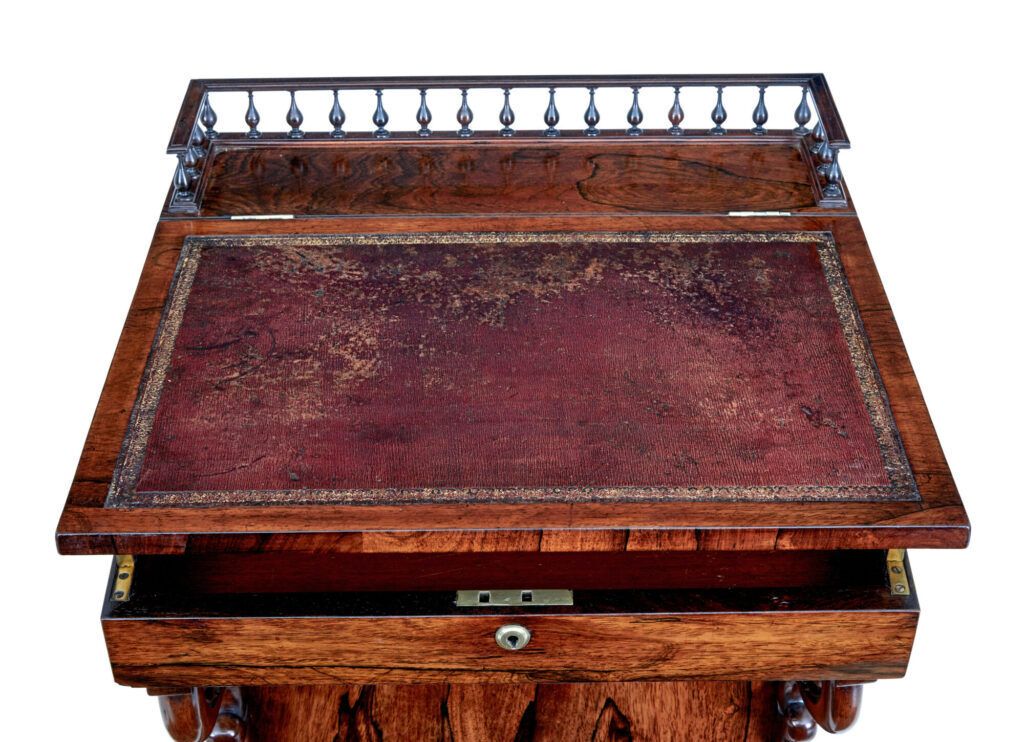 Early 19th Century Regency Davenport Writing Desk photo for sale
