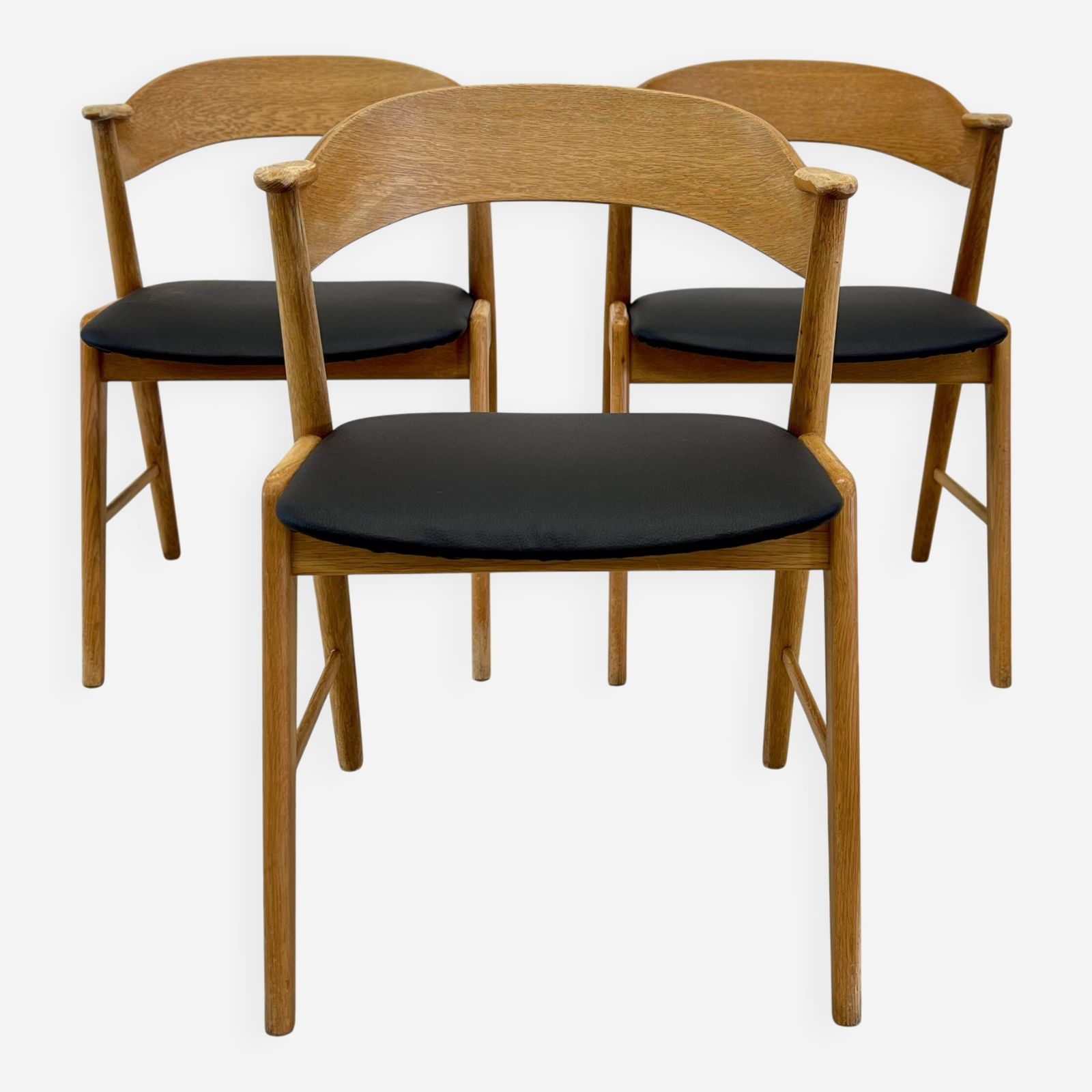 Kai Kristiansen Model 32 Dining Chairs, Korup Møbelfabrik.