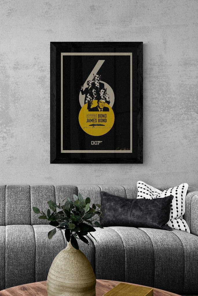 James Bond 60th Icons Print (1 Of 1) photo furniture