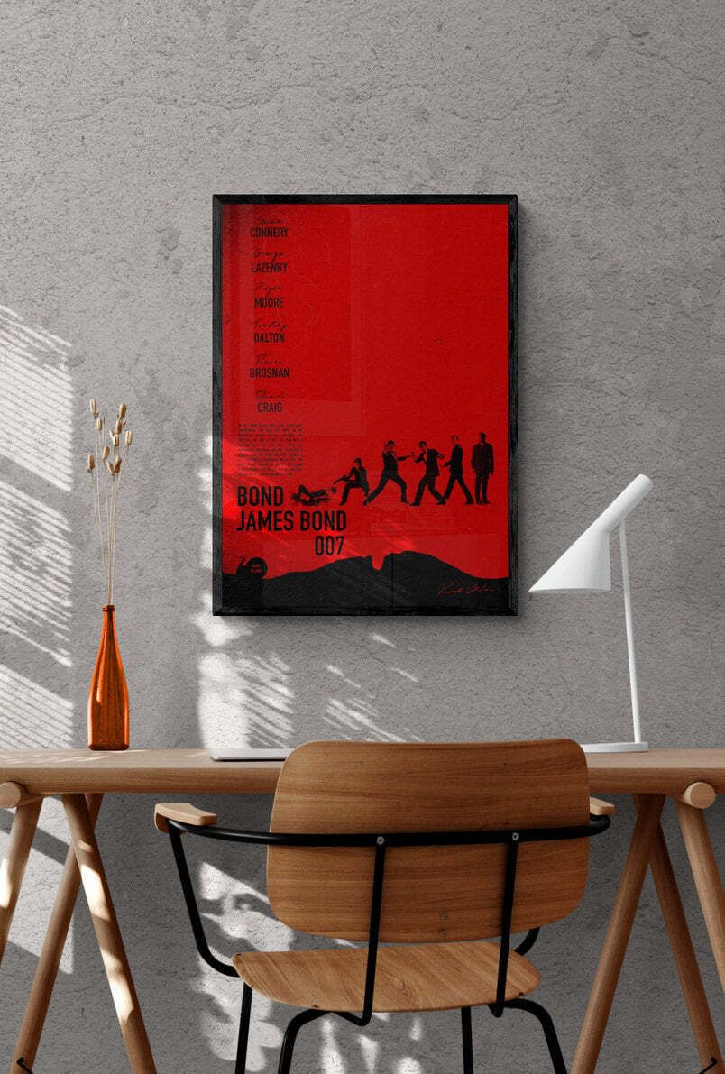 James Bond 60th Jumpshot Print (1 Of 5) photo furniture