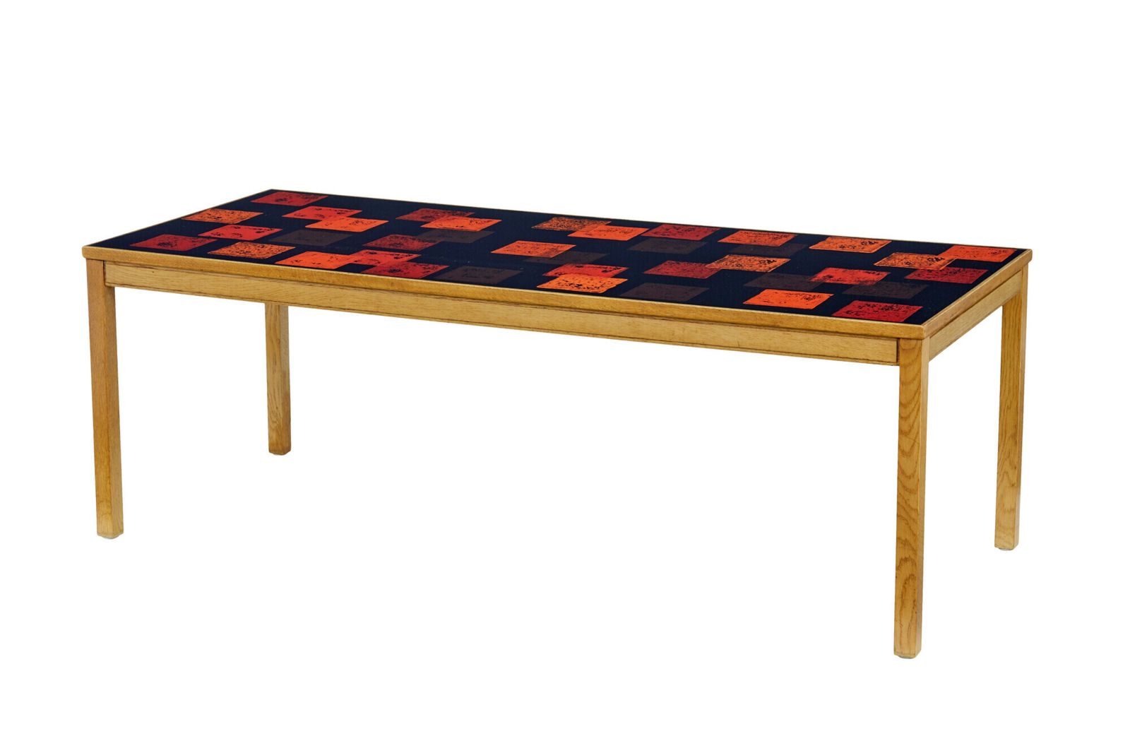 Mid Century Oak Coffee Table By David Rosén For Nordiska Kompaniet