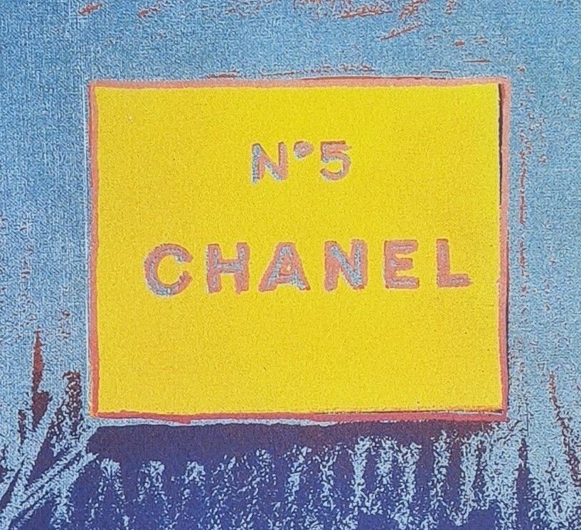 Andy Warhol 'Chanel No. 5' Hand Numbered Limited Edition Lithograph photo 2850.0