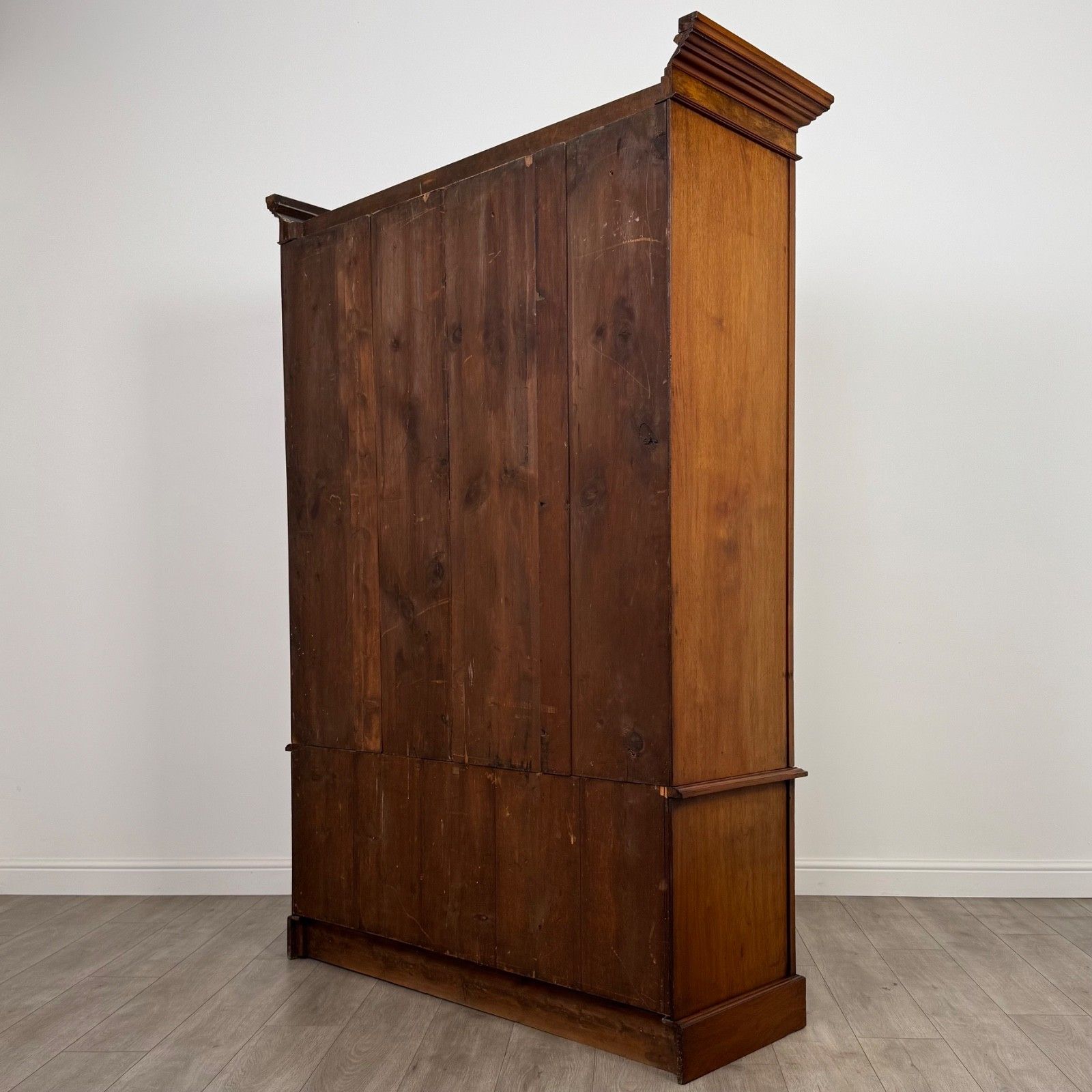 Antique 19th Century Good Quality Wardrobe In Burr Walnut photo buy