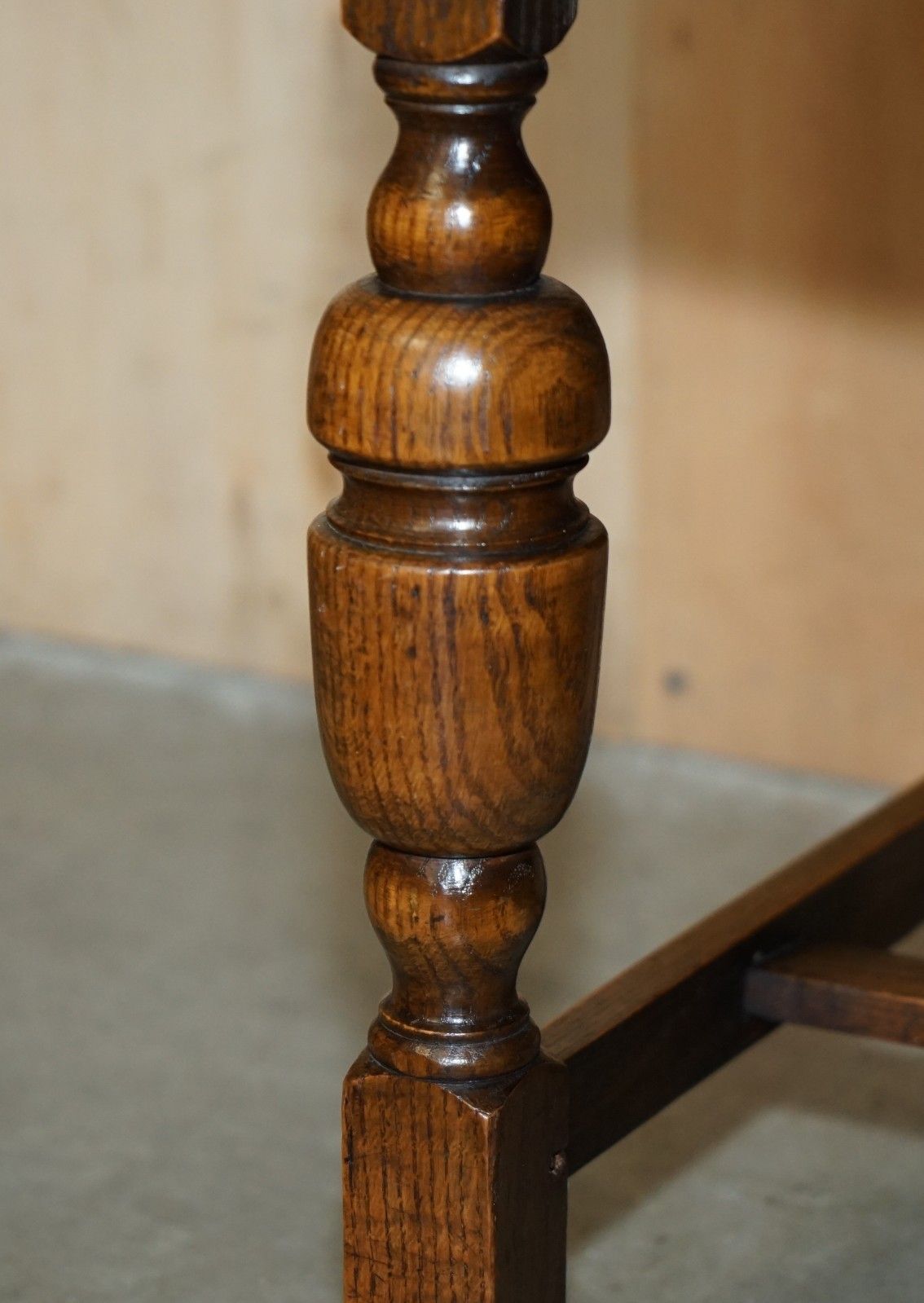 photo vinterior Pair Of English Oak Art Deco Hall Chairs With Latin Inscribed Seat Upholstery