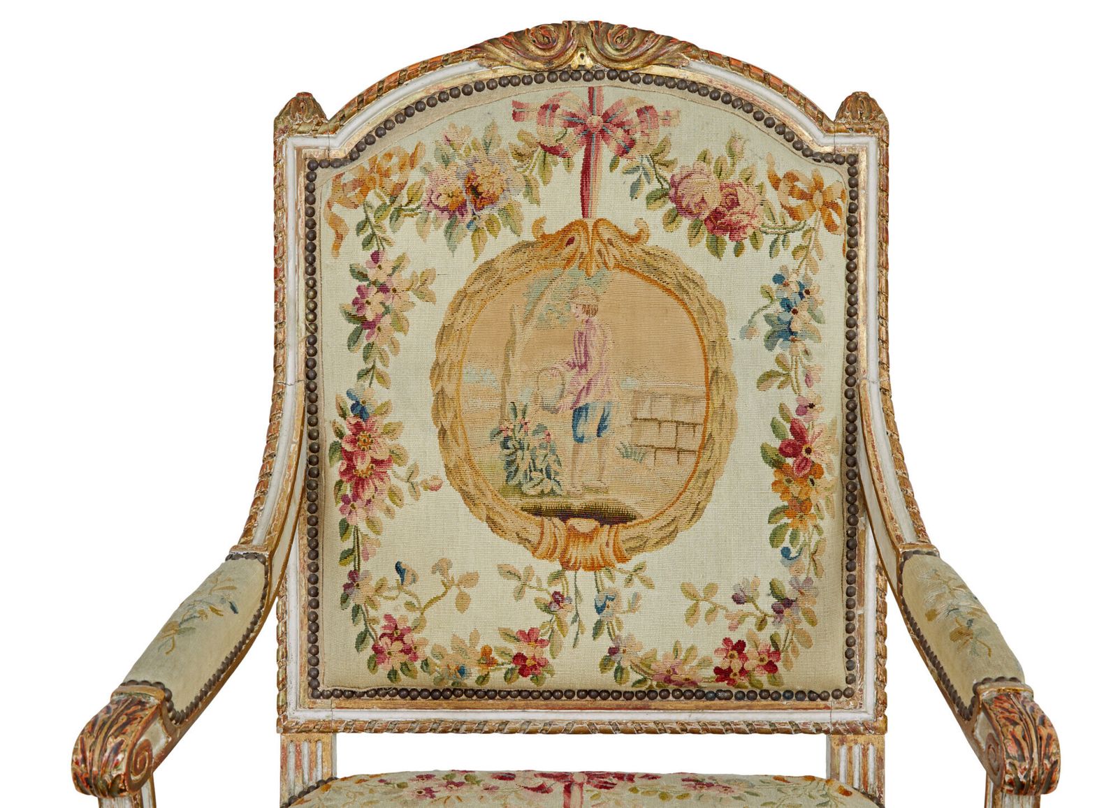 photo for sale 19th Century Louis Philippe I Period 5 Piece Salon Suite