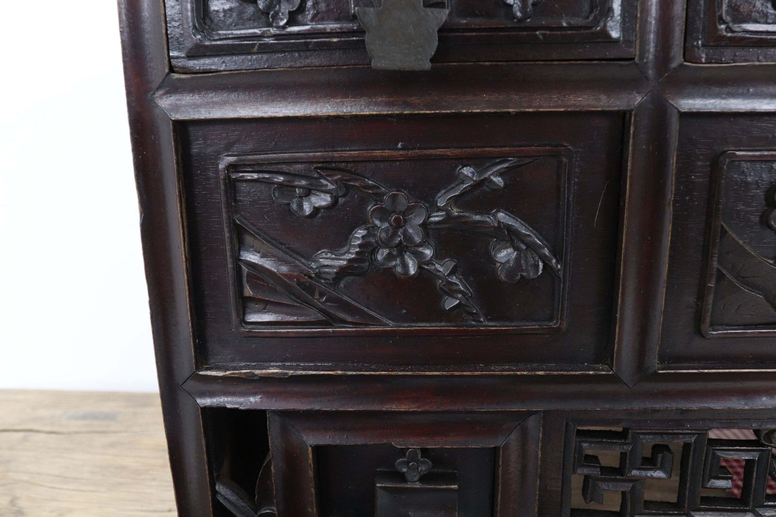 Late 19th Century Chinese Hand Carved Lady's Cabinet photo buy