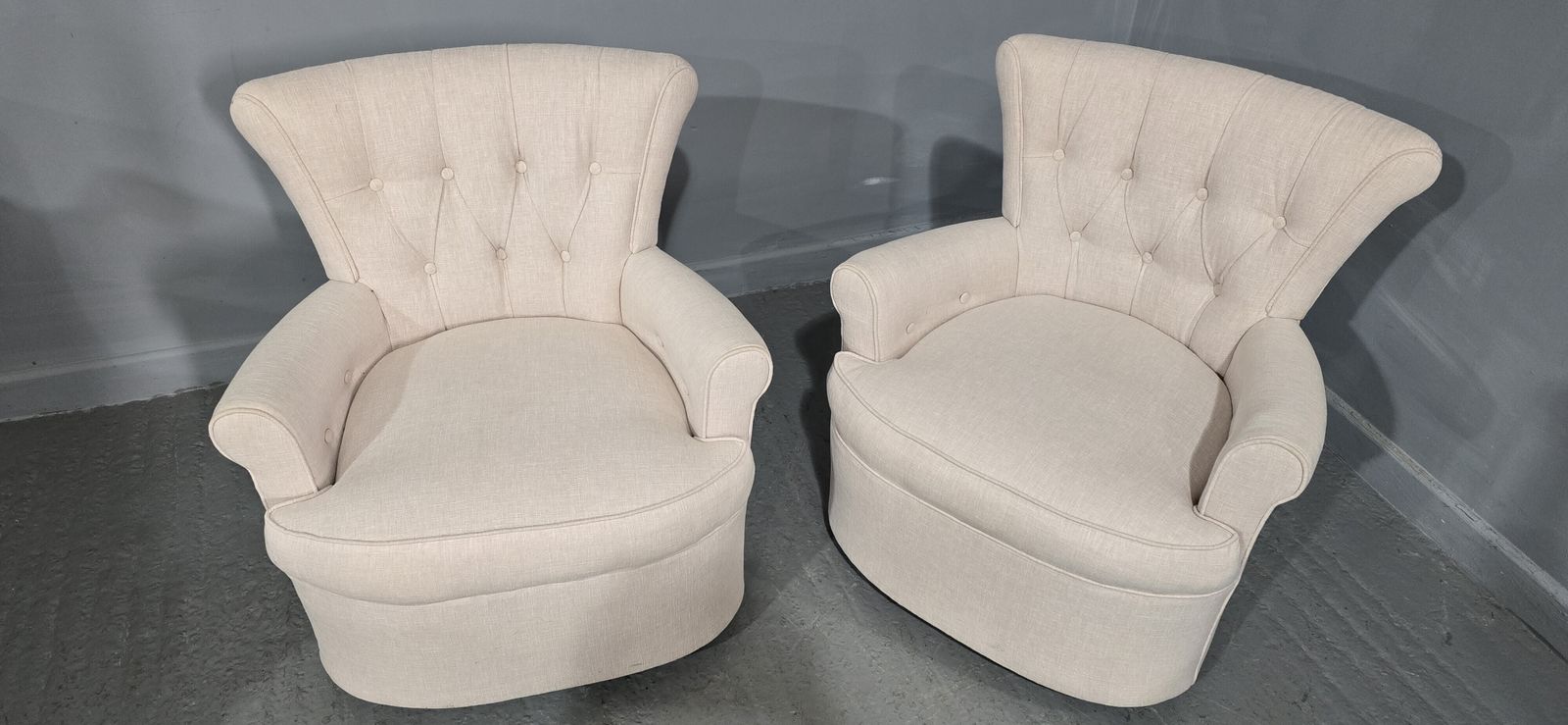 Good Pair Of Boudoir Chairs photo furniture