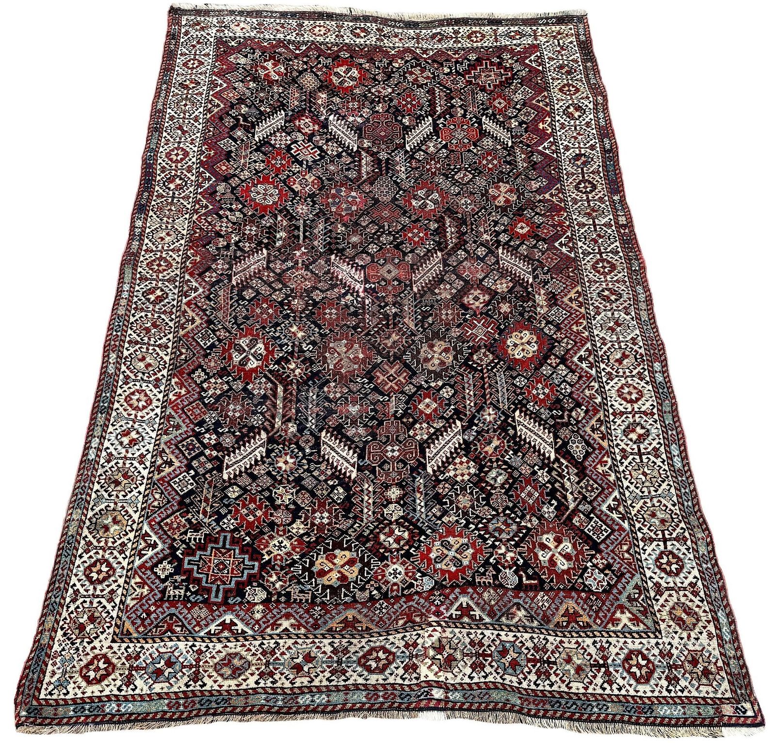 Antique Tribal Shekarlu Rug 1.97m X 1.26m photo furniture