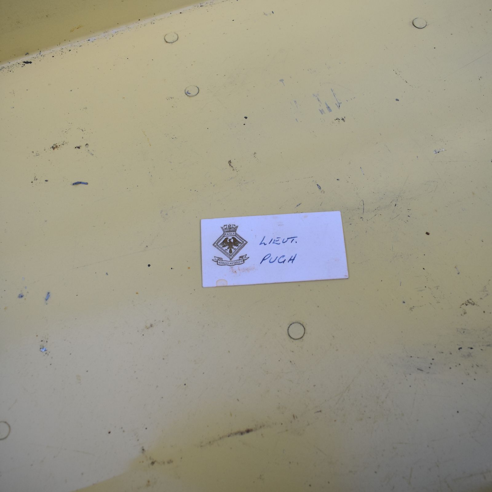 Antique Lieutenant Pugh Hms Eagle Toleware Military Army Uniform Travel Trunk photo buy