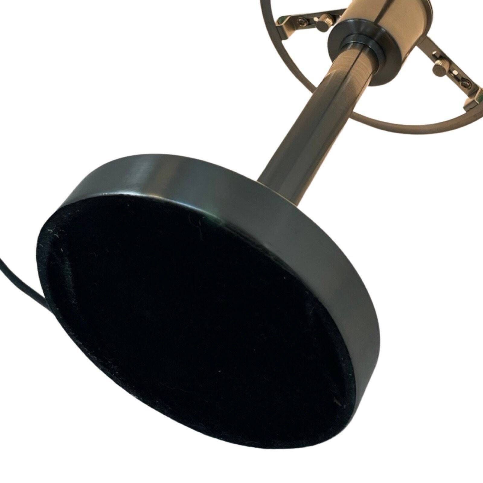 Bauhaus   Stainless Steel Table Lamp With Opaline Glass   In The Style Of Tecnolumen / Wagenfeld   Touch Activated Dimmer photo vinterior