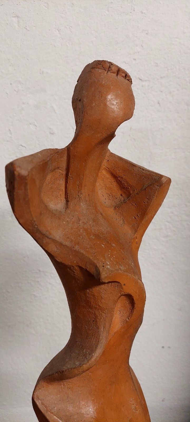 Female Figure Sculpture "Alberto Sparapani" Terracotta Signed photo 250.0