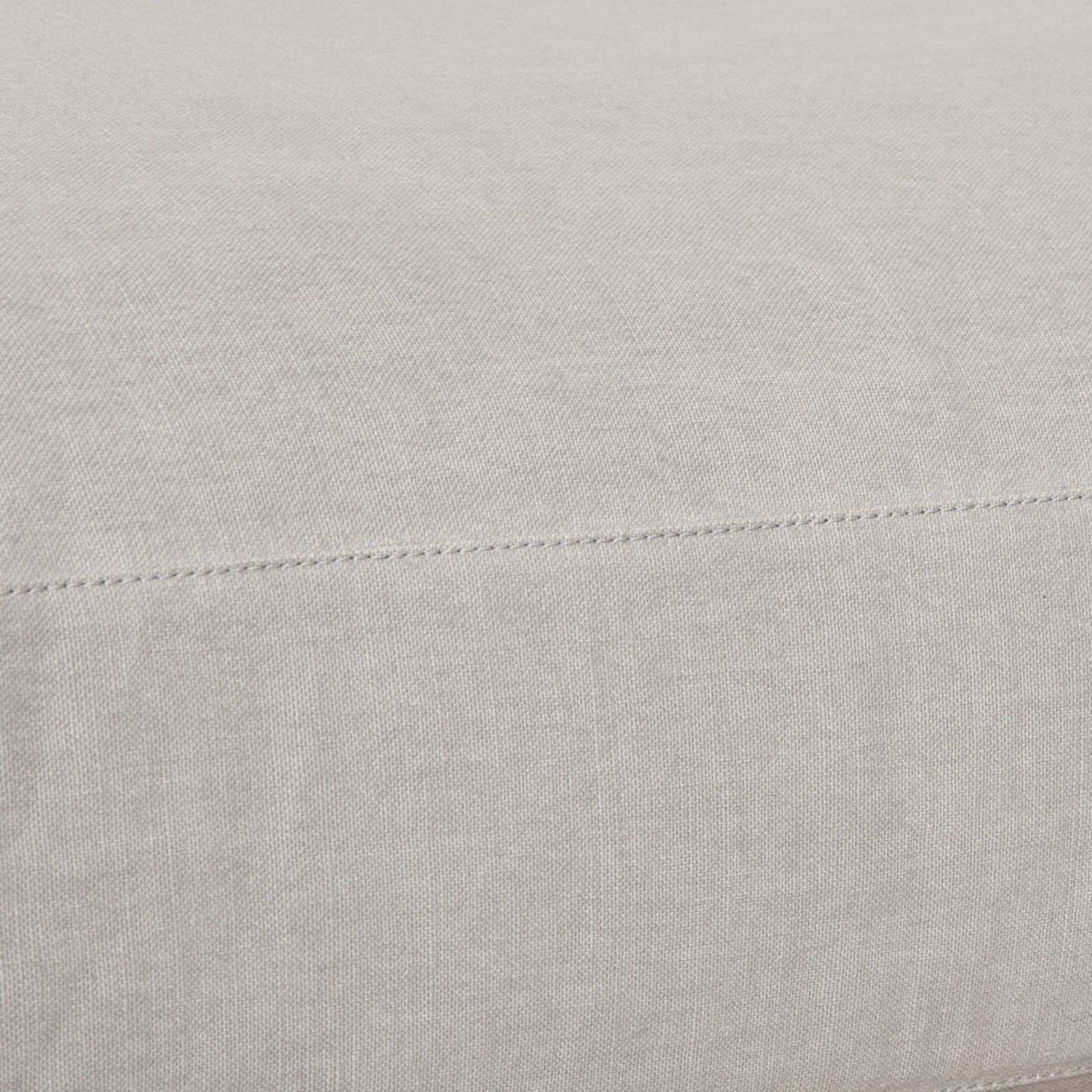 Canapé d'angle Walter Knoll Grand Suite en tissu gris clair et cuir photo for sale