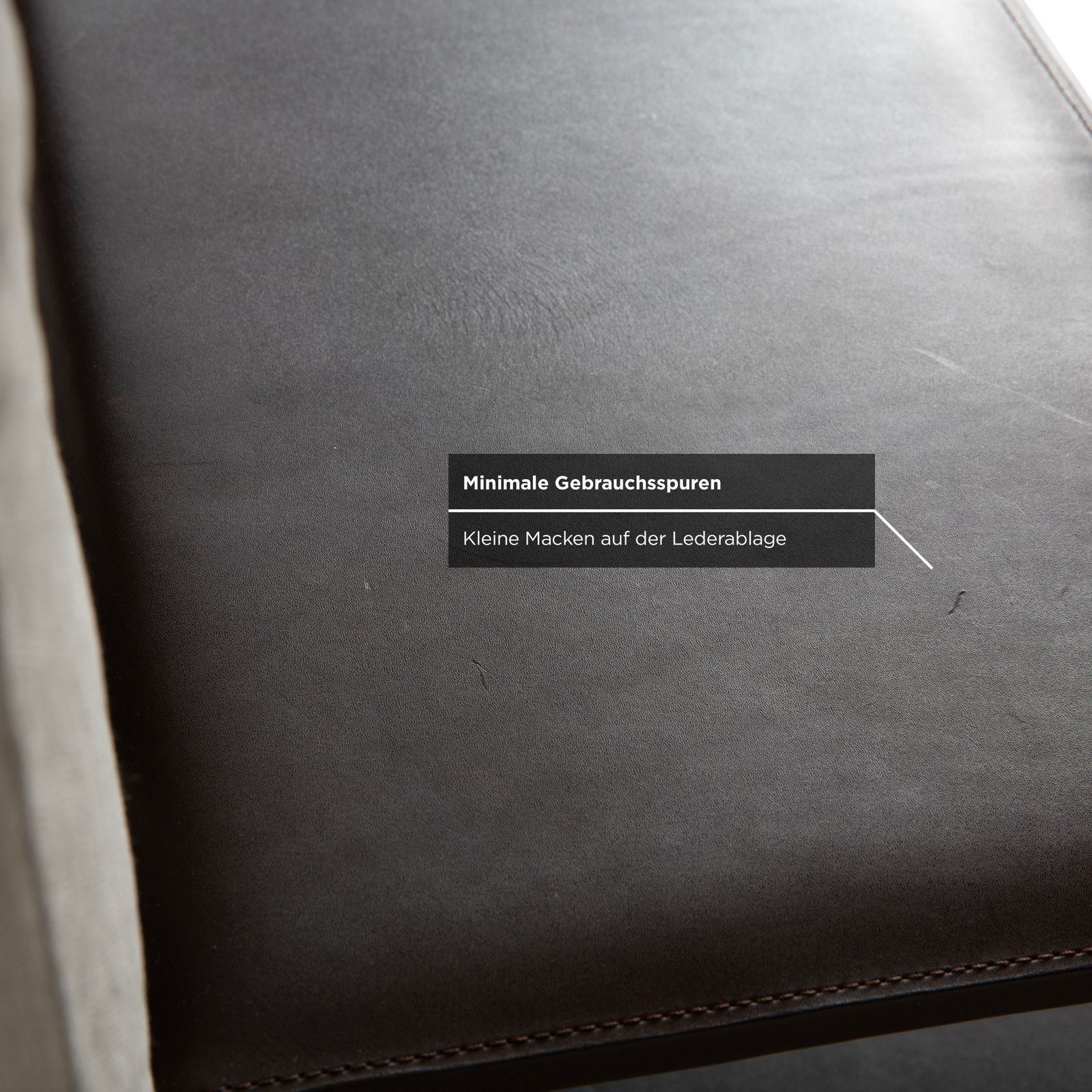 photo furniture Canapé d'angle Walter Knoll Grand Suite en tissu gris clair et cuir