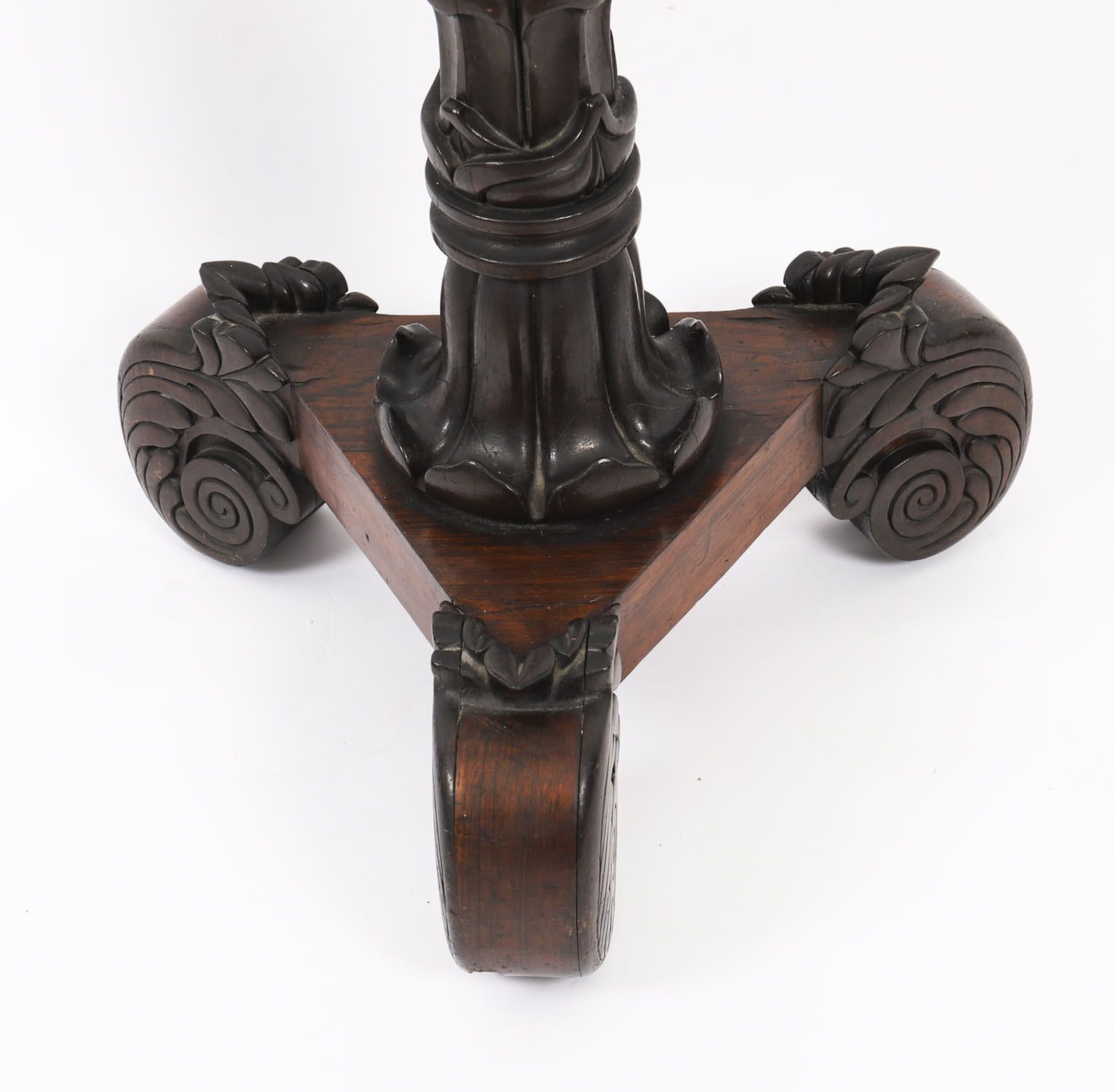 photo buy Antique William IV Gonçalo Alves Tripod Music Stand C.1830 19th Century