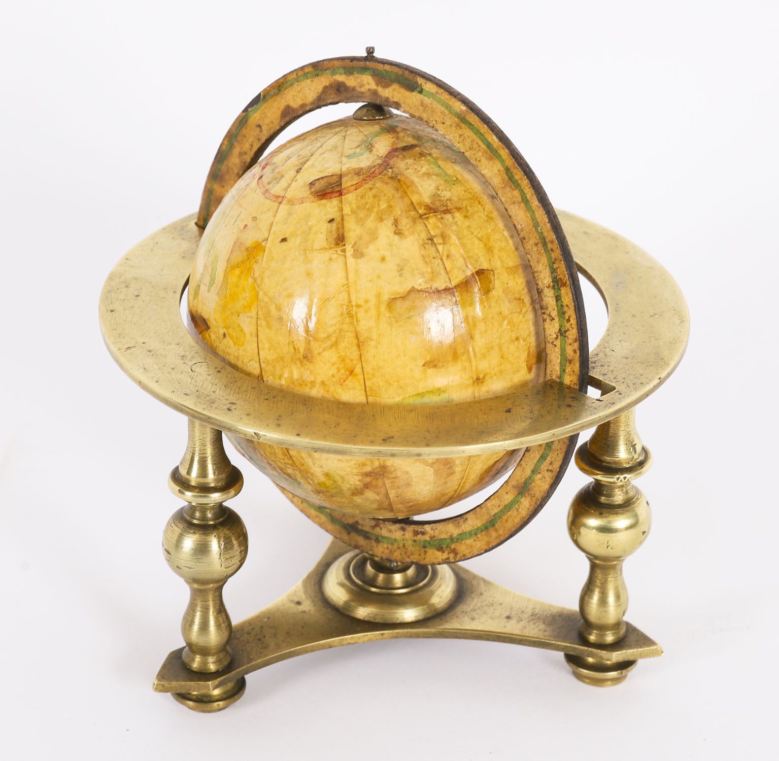 Vintage Pair Of 18th C Style Terrestrial And Celestial Globes 20th C photo buy