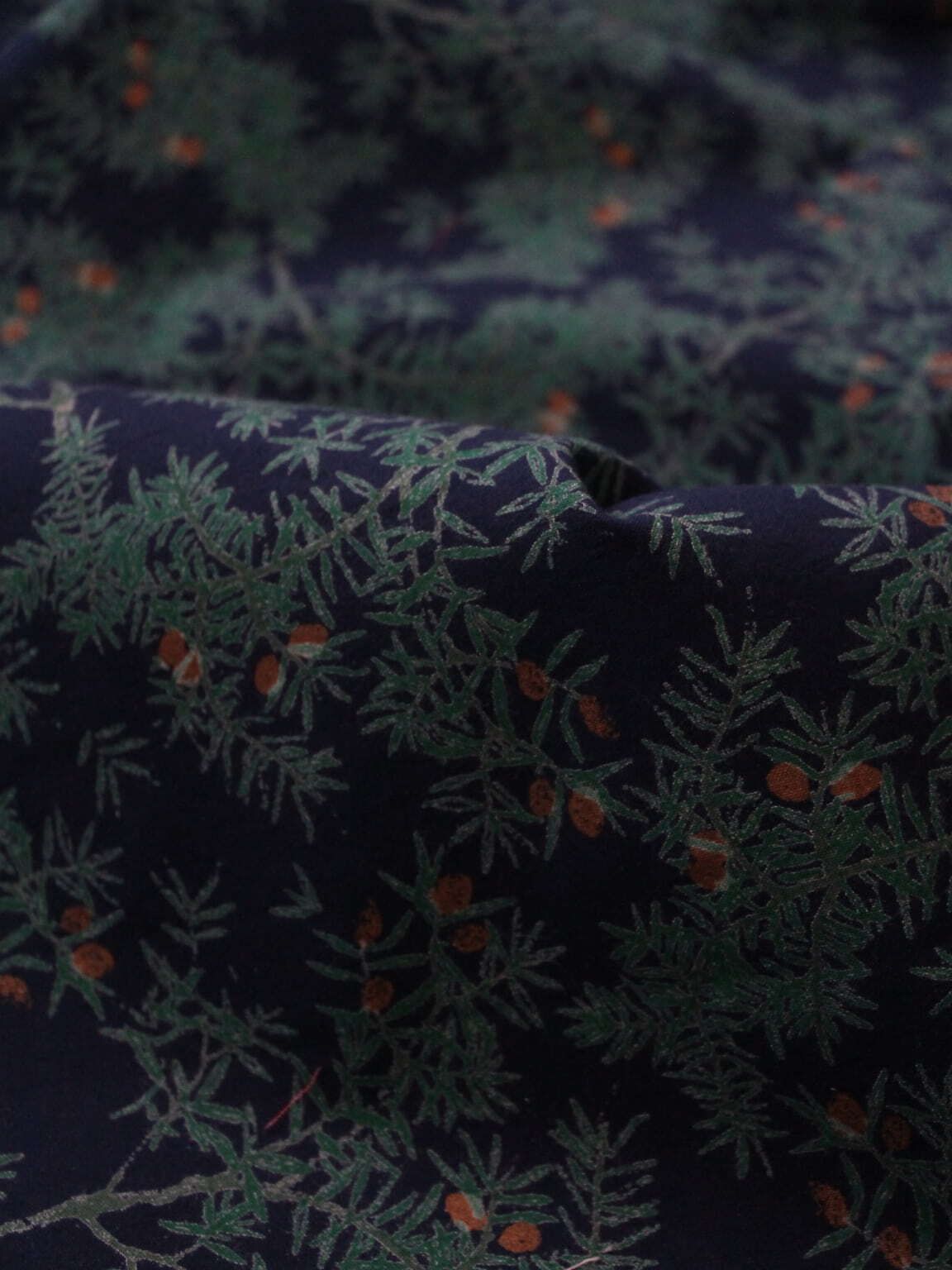 Kristina Isola "Nummi" Printed Cotton Fabric 1.40x2.12cm For Marimekko, 1993s, Finland photo buy