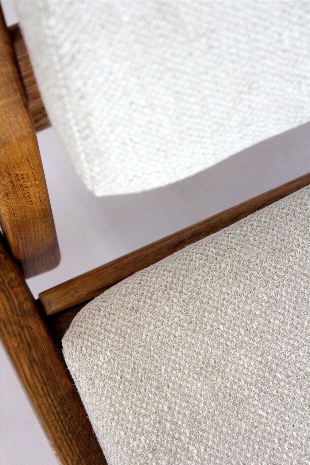 photo vinterior Restored Mid Century Scandinavian 'Hunting Chairs' Attributed To Uno & östen Kristiansson, 1950s, Set Of 2