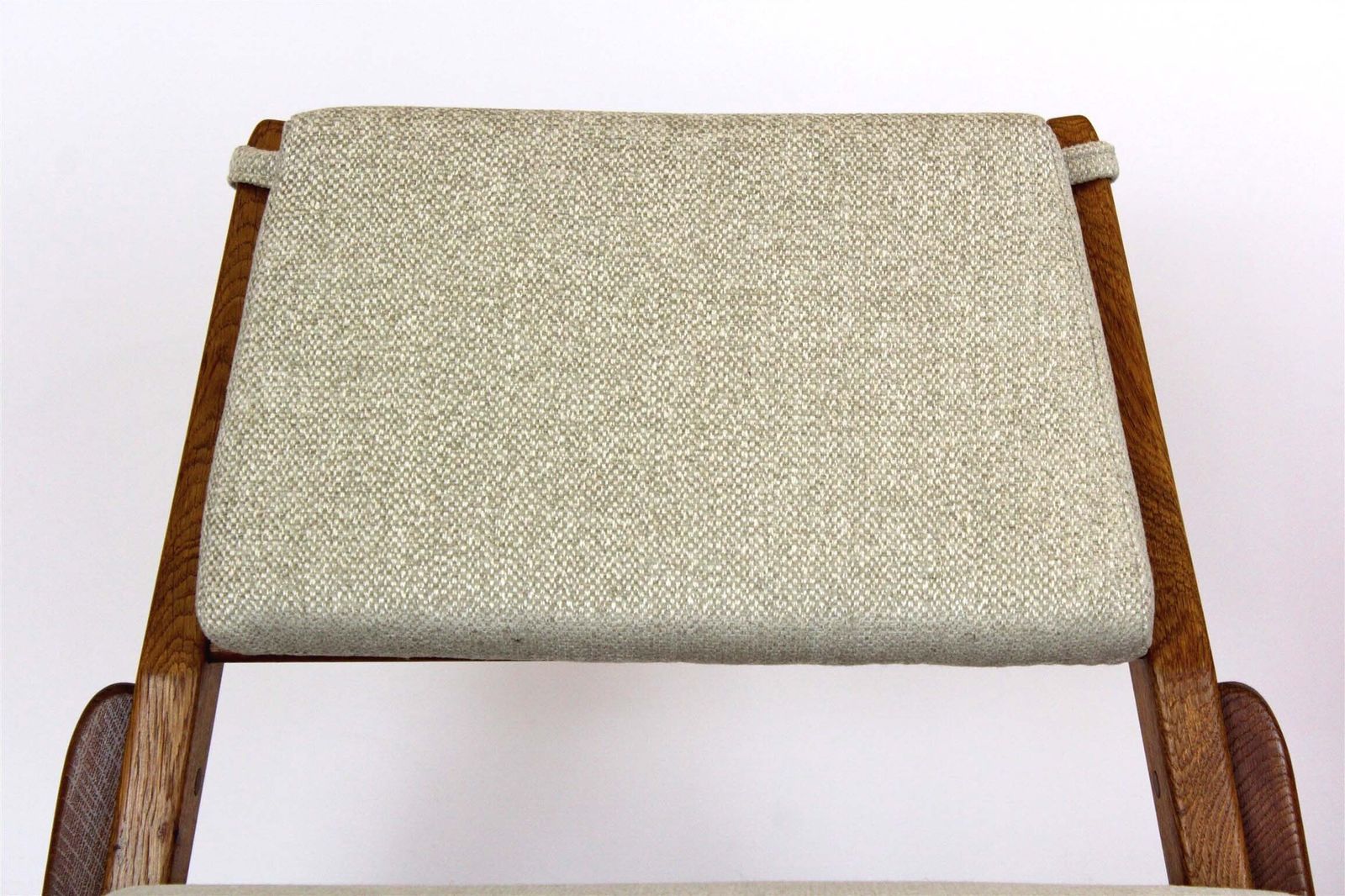 photo vintage Restored Mid Century Scandinavian 'Hunting Chairs' Attributed To Uno & östen Kristiansson, 1950s, Set Of 2