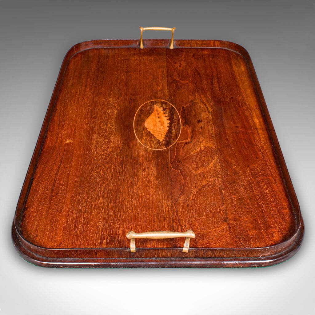 Antique Serving Platter, English Afternoon Tea Tray, Georgian Revival, Edwardian photo 506.0