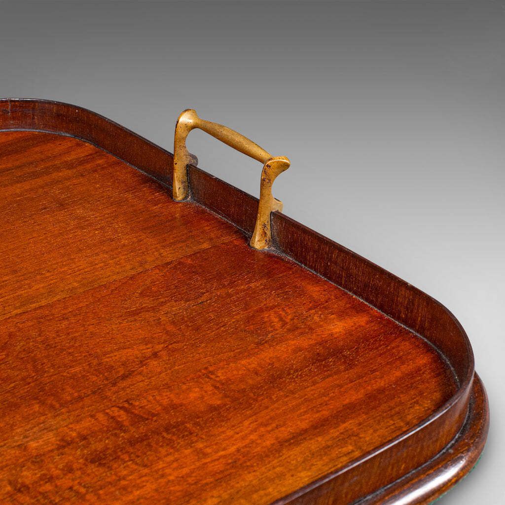 photo for sale Antique Serving Platter, English Afternoon Tea Tray, Georgian Revival, Edwardian