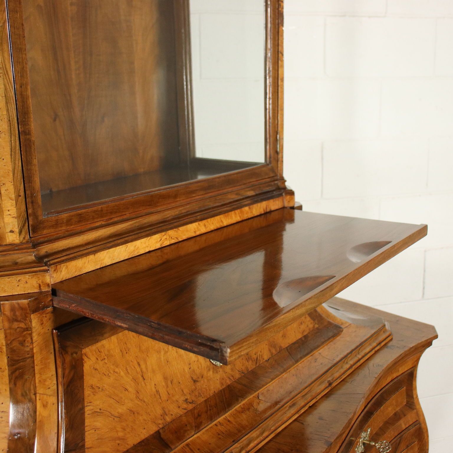 photo furniture Chest Of Drawers Barocchetto Maple Poplar Bronze Emilia Italy 1700