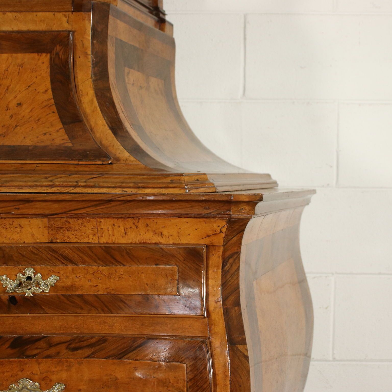 11640.0 Chest Of Drawers Barocchetto Maple Poplar Bronze Emilia Italy 1700 photo