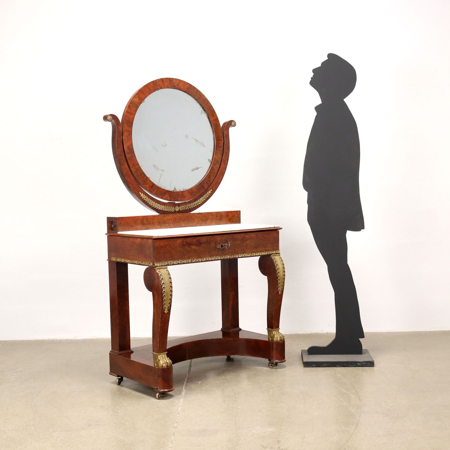 Dressing Table Restoration Mahogany France XIX Century photo furniture