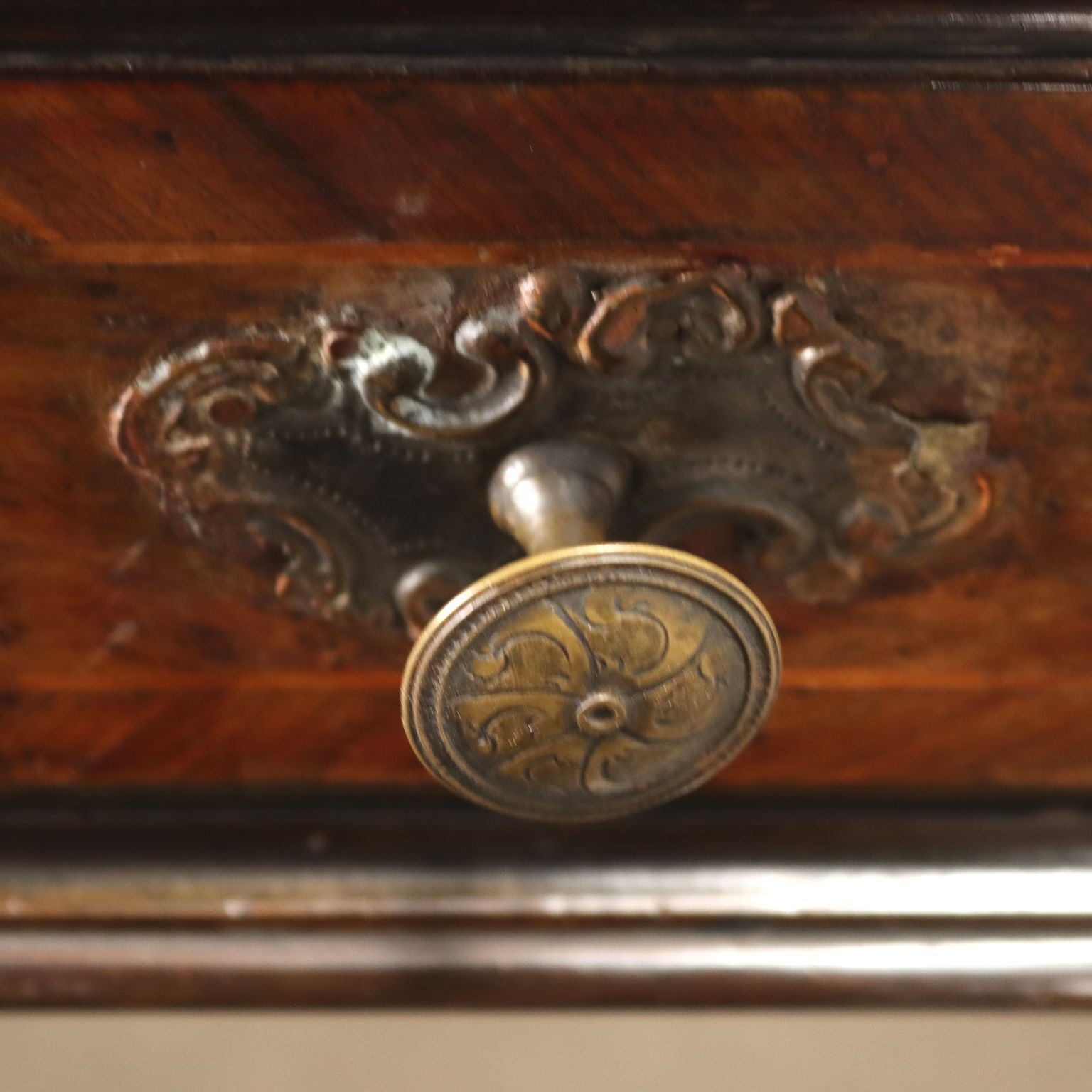 Furniture Baroque Writing Desk Lombardy Second Quarter Of The XVIII Century photo