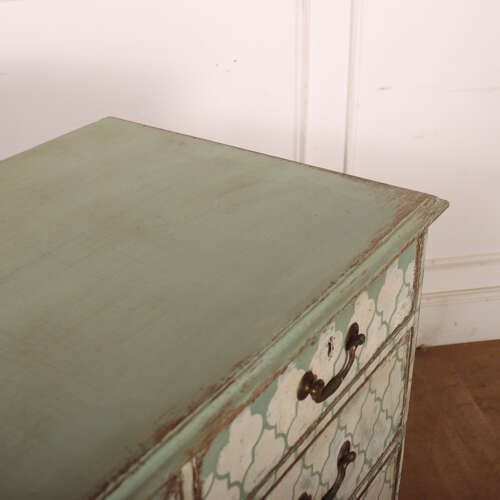 photo for sale English Painted Chest Of Drawers