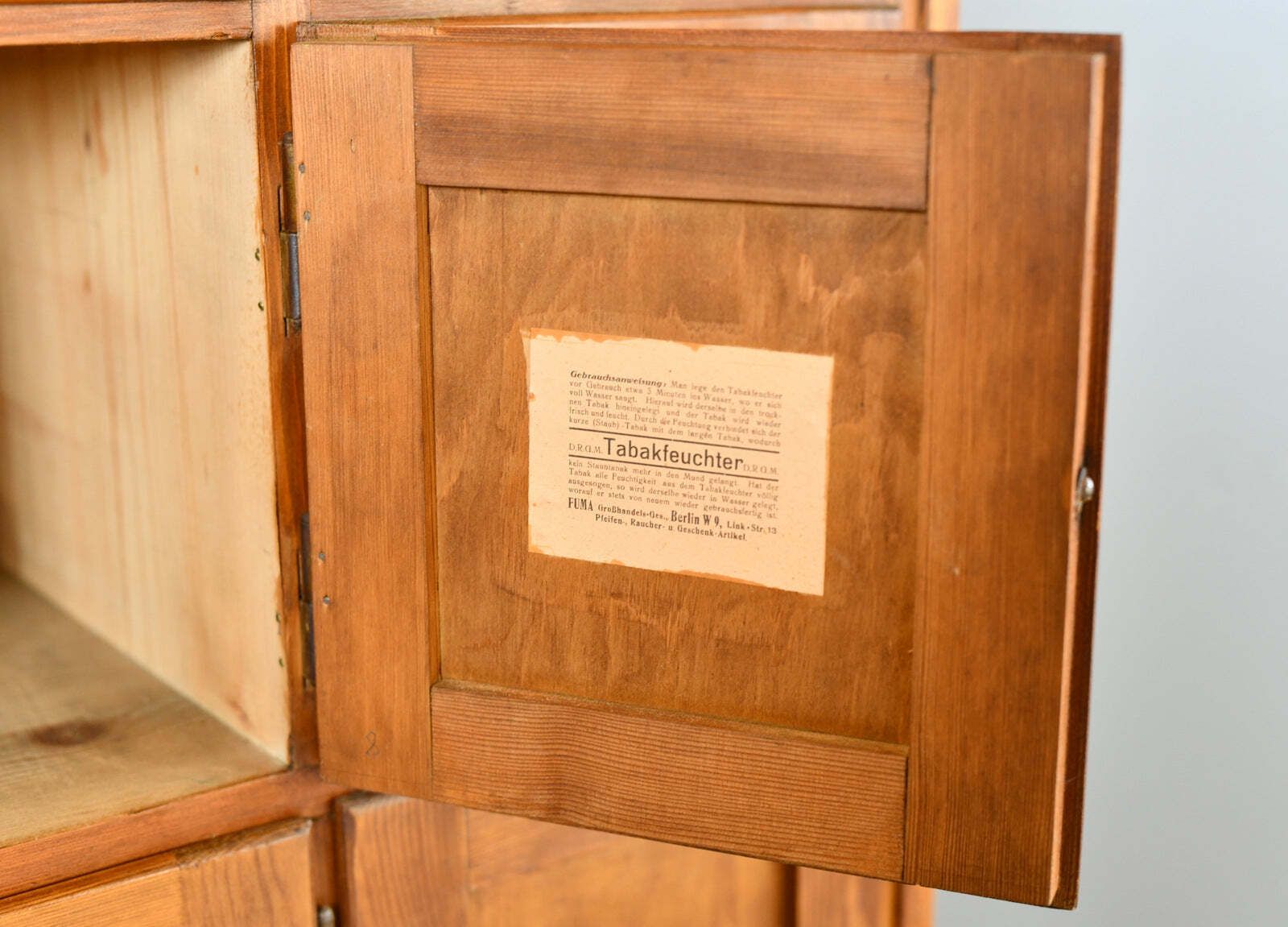 photo furniture Tobacconist's Shop Cabinet Circa 1930s