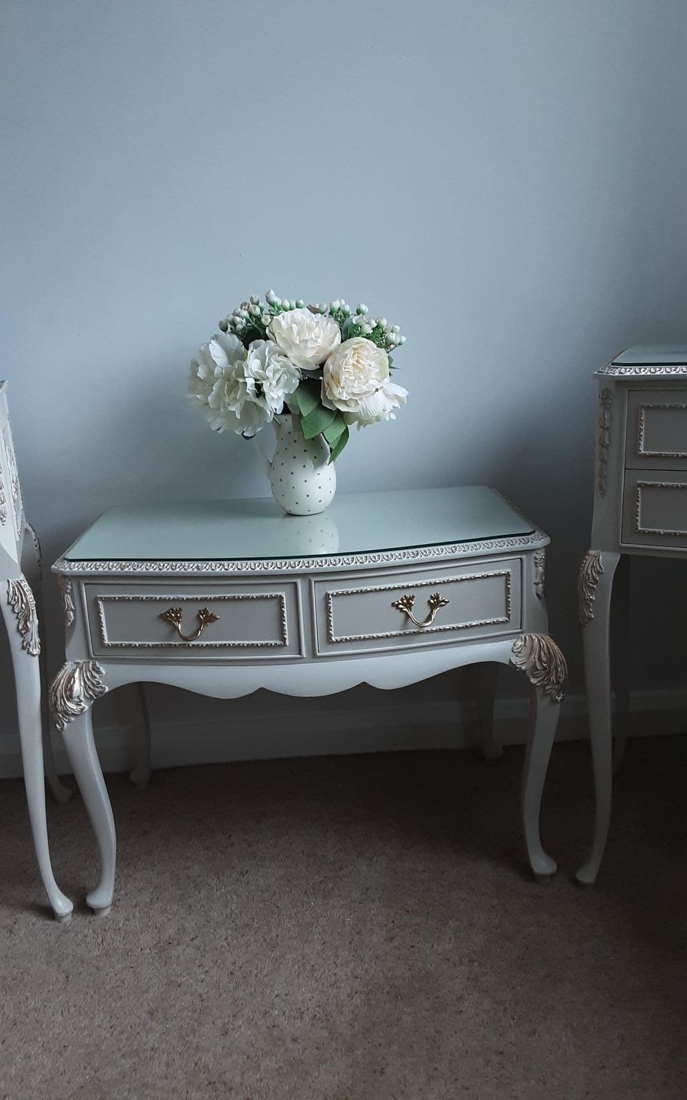 Olympus Louis Style Antoinette Bedside Cabinets. photo furniture