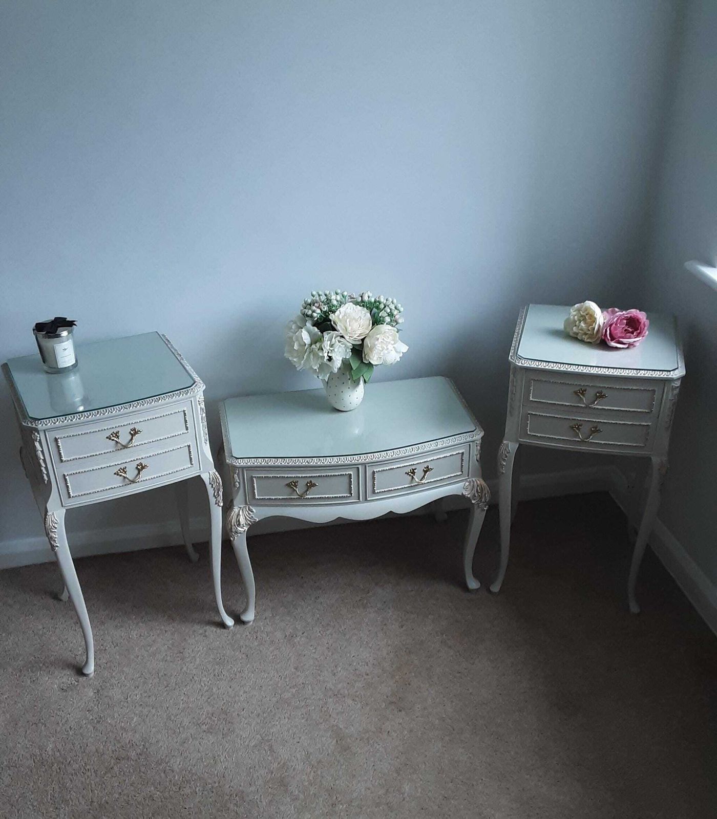 Olympus Louis Style Antoinette Bedside Cabinets. photo 795.0