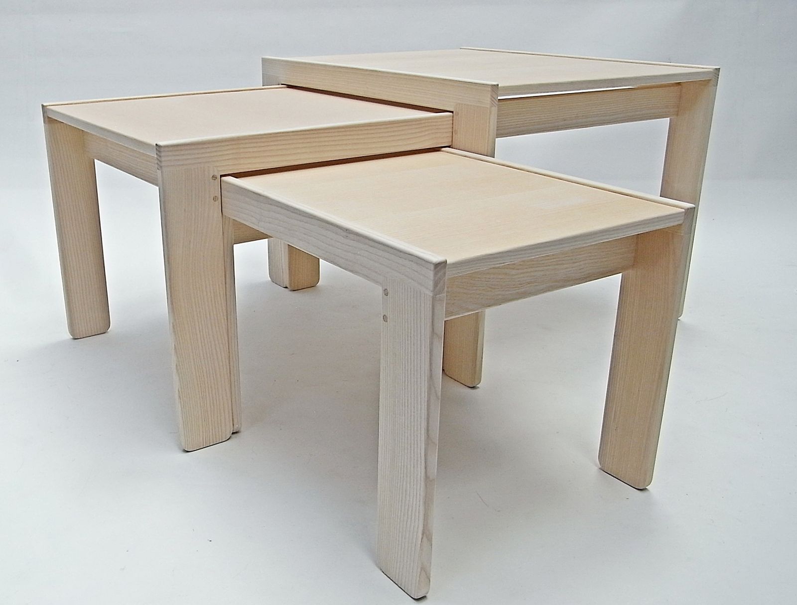 777  Nesting Tables By Afra & Tobia Scarpa For Cassina, 1998, Set Of 3