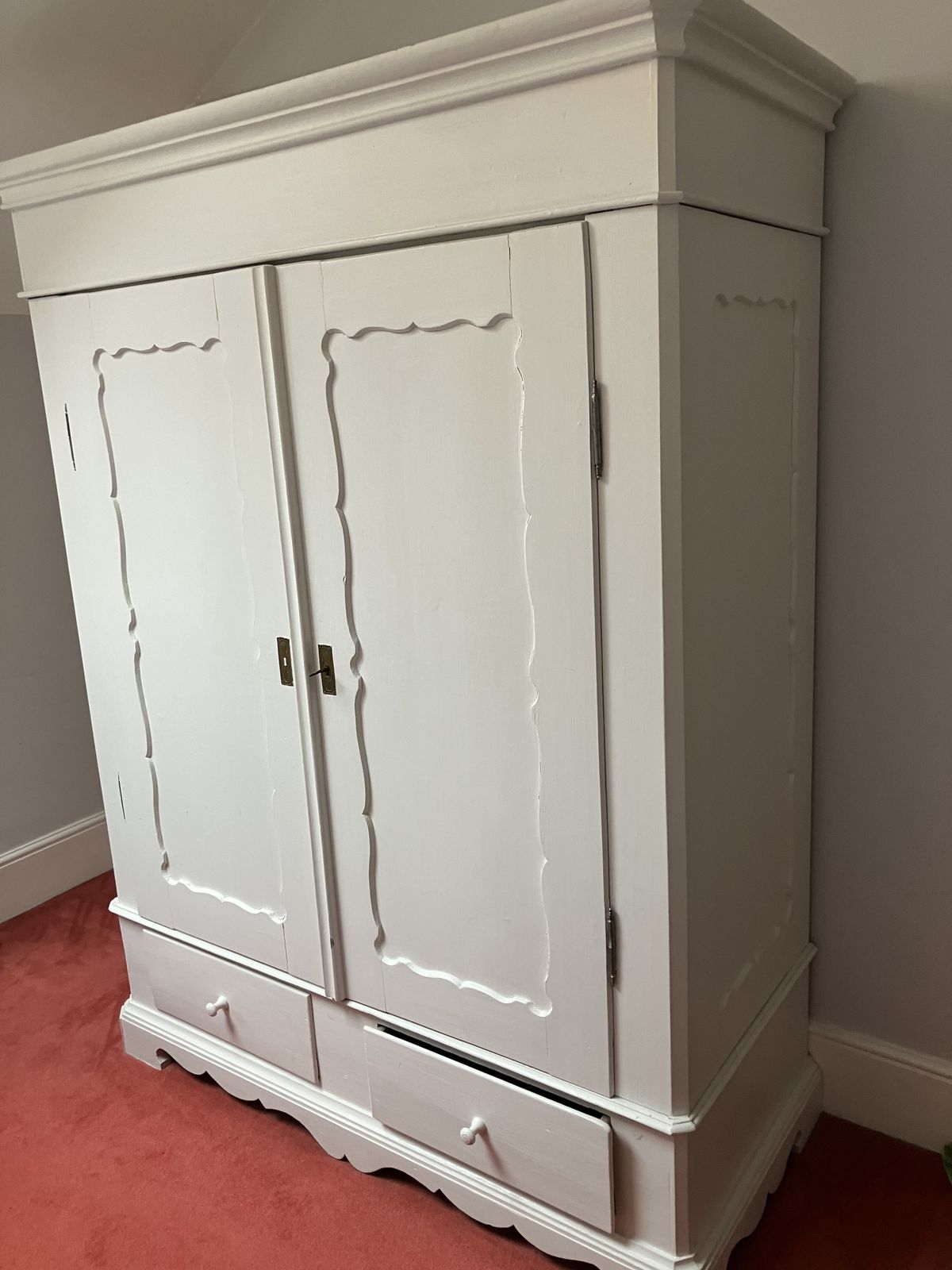 Huge Grey Wardrobe