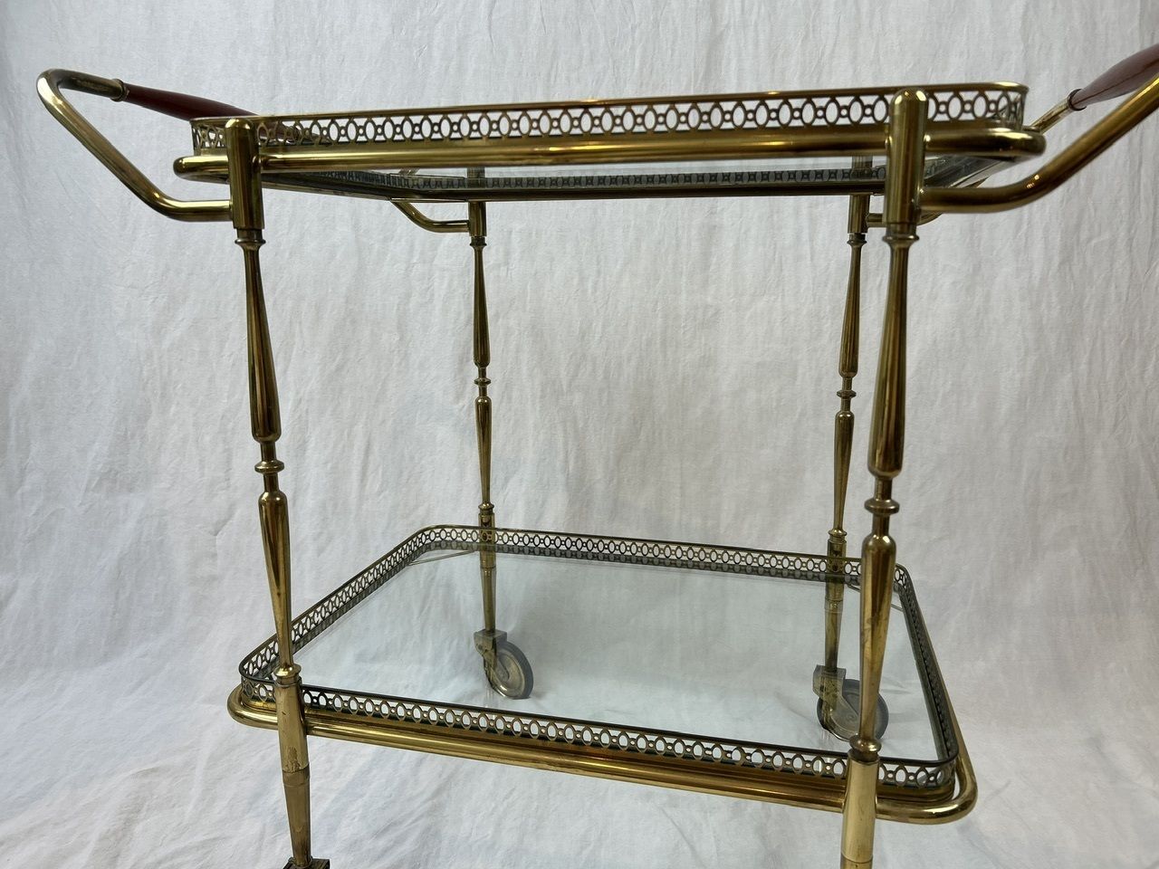 Furniture Mid Century Italian Bar Cart photo