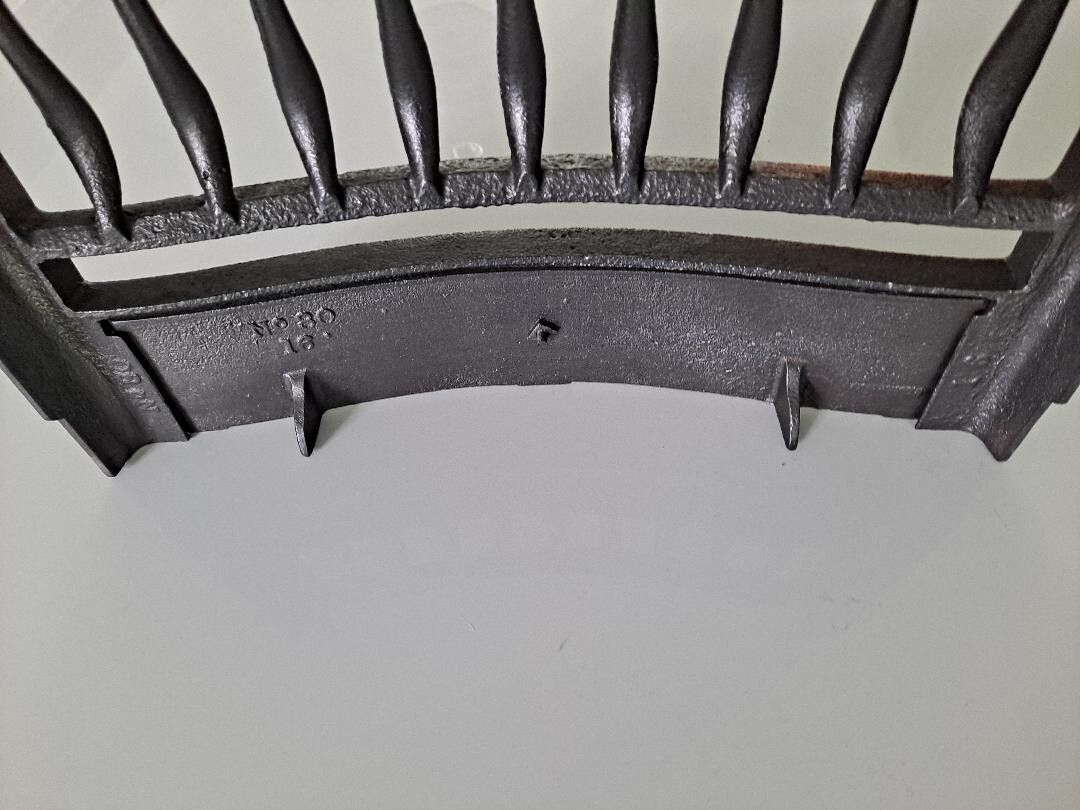 Original Hook On  Front Bars And Ashpan Cover For Victorian Cast Iron Fireplace photo vinterior